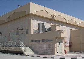 Substation at ICT Logistics Park Mussaffah, Abu Dhabi